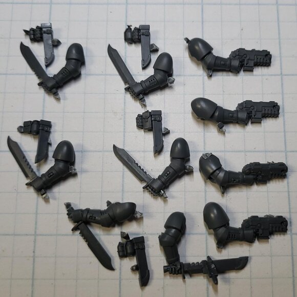 Games Workshop Other - Warhammer 40k Space Marine Bits Primaris Reiver Combat Blades Bolt Pistol S10
